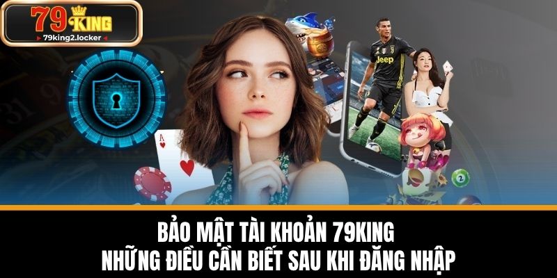 Đăng Nhập 79KING - Hướng Dẫn Chi Tiết Cho Cược Thủ 3 Bảo mật tài khoản 79KING - Những điều cần biết sau khi đăng nhập