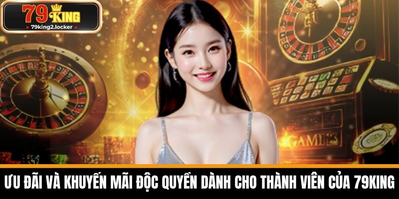 game bài 79king 3 Ưu đãi và khuyến mãi độc quyền dành cho thành viên của 79KING