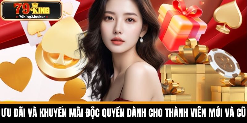 Ưu đãi và khuyến mãi độc quyền dành cho thành viên mới và cũ